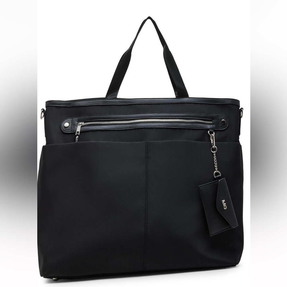 Madden Girl Black Tote Bag